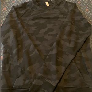 Lululemon Scuba Crewneck in ‘Heritage 365 Black Camo’